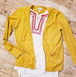 Cardigan and tank set from LOFT